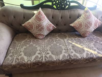7 seater sofa set with 3 seater storage ottoman