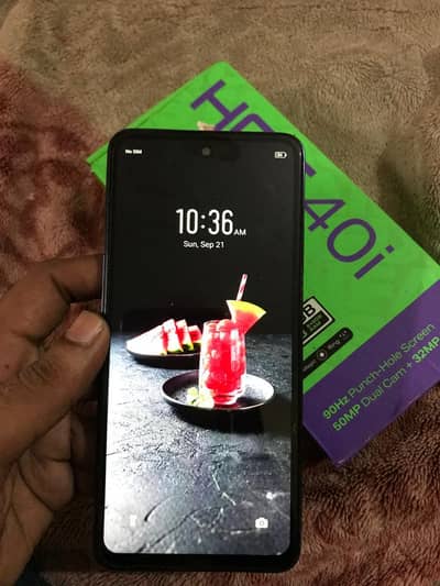 infinix hot 40i with box