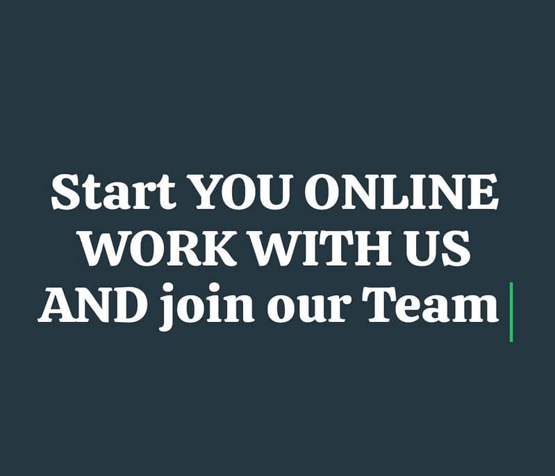 Online Work Join Us 1