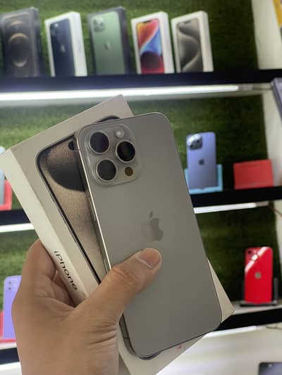 Apple iPhone 15 Pro Max jv 256 full box