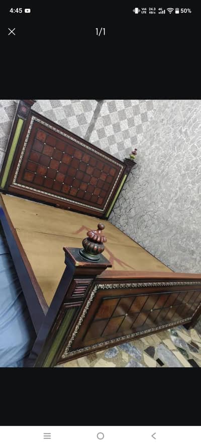 Wooden Bed