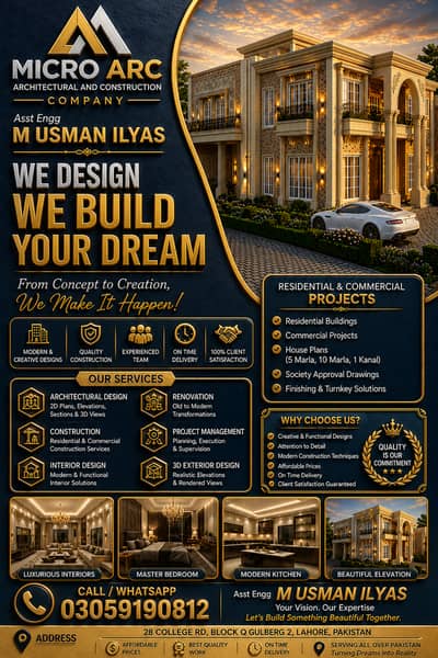 professional Architect ! drawings and map design services