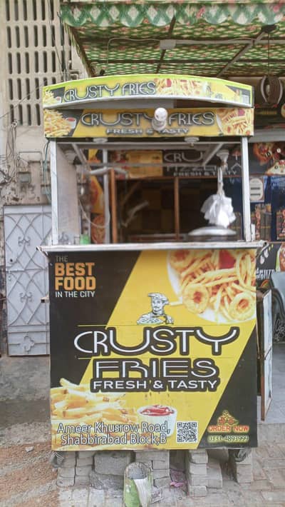  Fast Food / Fries Counter Complete Setup – Urgent Sale
