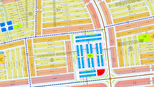 1 Kanal Category Plot On 180 Ft Main Boulevard Faisal Town Phase 2 Overseas Block All Dues Clear Only 68 Lakh