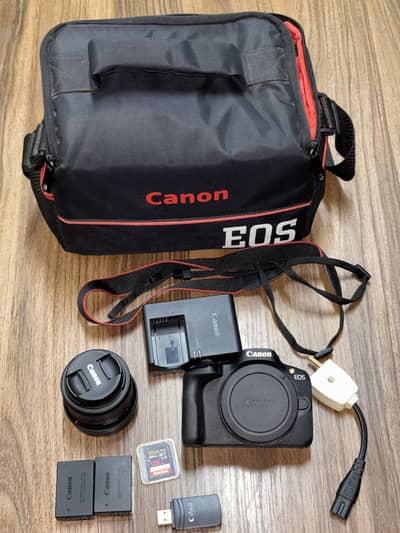 Canon EOS R50 Mirrorless Camera - 10/10 Condition (Like New)