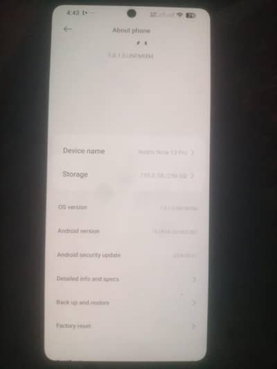 Redmi note 13 pro exchange with iphone 11 or xr and xs max