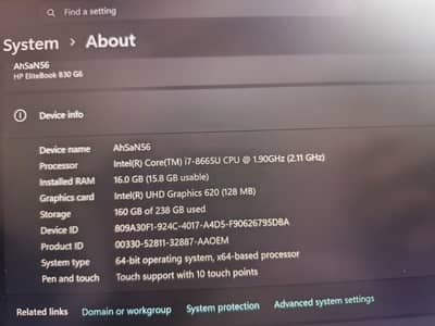hp laptop for sell