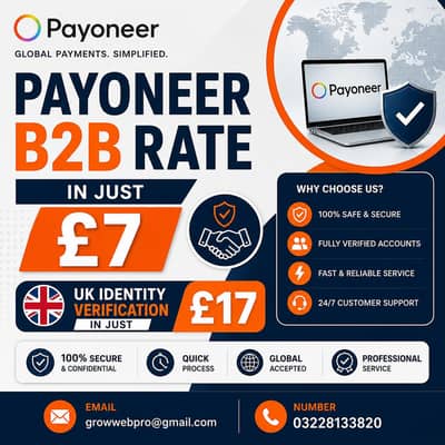 Payooneer And Uk Identity Verification
