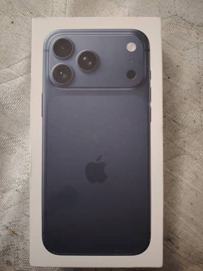 iphone 17 Pro Max 512 GB with Box Deep Blue