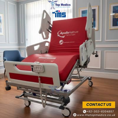 ICU Electric Hospital Bed Patient Bed Medial Bed oxygen Mathine