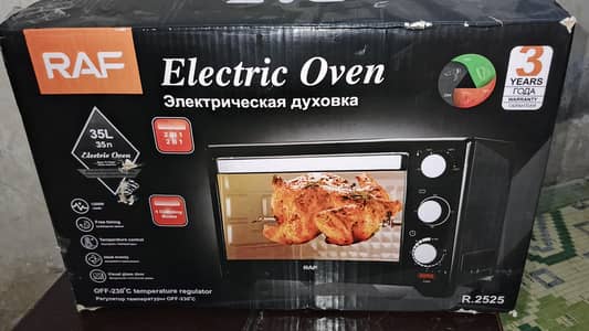 new electric oven