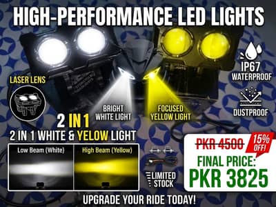 laser lense light 2in1 colour