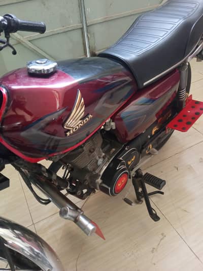 Honda cg 125 model 2022 Total gunven urgent for sale