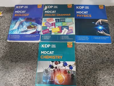KDP MDCAT Prep Books + KIPS Practice Papers & MCQs (Neat & Complete)