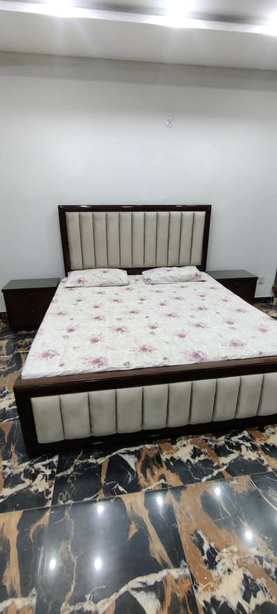 Wooden Double Bed – Excellent Condition