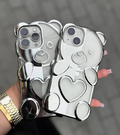Cute 3D Bear  Cases