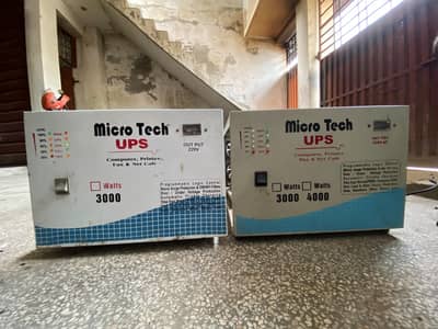 2 Pieces Micro Tech UPS 3500W Heavy Duty