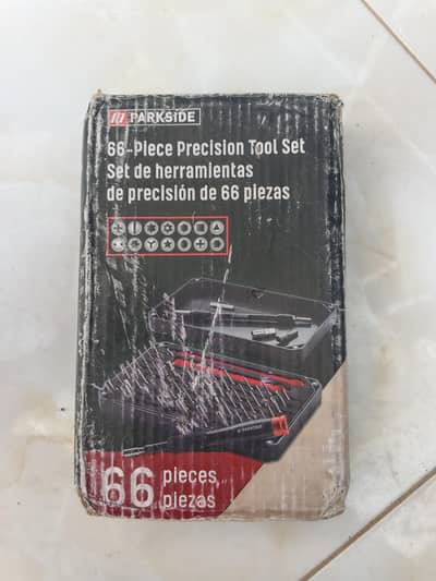 68 piece parkside tool kit