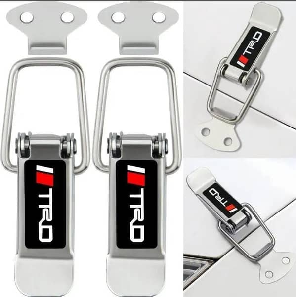 CAR UNIVERSAL BUMPER CLIP TRO SILVER QUICK RELEASE HOLDER FRONT REAR BUMPER FASTENER CLIP AVAILABLE IN BIG AND SMALL SIZES FOR ALL CARS
