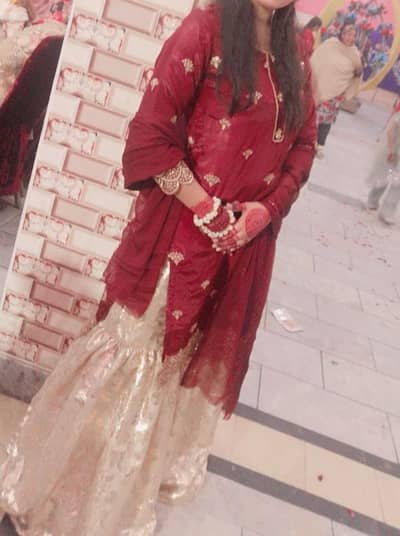 shrara with kurti