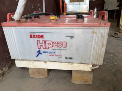 Exide 230 battery 12V 160AH