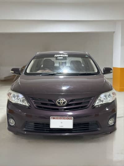 Toyota Corolla GLI Automatic 1.6 2013