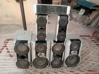 Panasonic speakers for sale in lahore full set