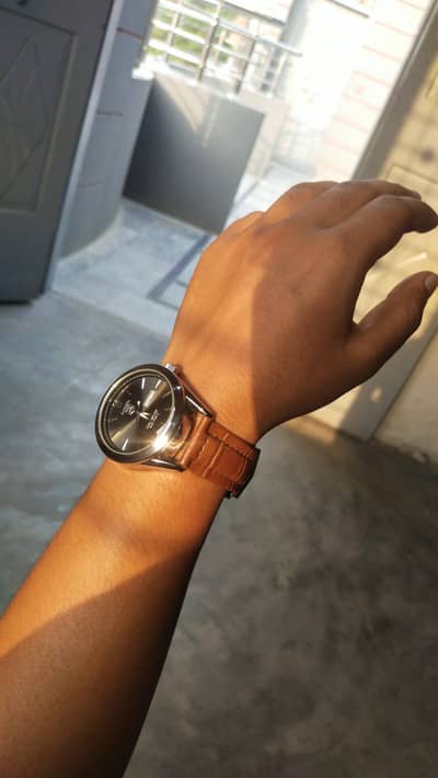 Original leather Day Date Elegant Watch