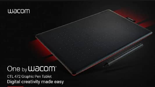 Wacom Pen tab CTL-472- Warranty-Ex stock-Small Digital Graphic tablet.