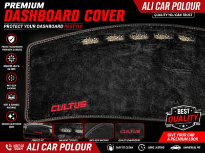 Suzuki Cultus Premium Dashboard Carpet | Velvet Dash Cover