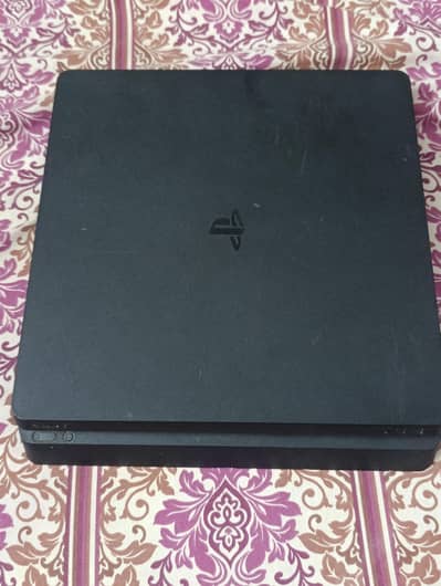 PS4 Slim 500GB + Controller +charger +camera + games (GTA 5 + COD BO4)