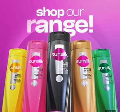 Sunslik hair shampoo brand new 200ml & 400 ml market se kam rate pe
