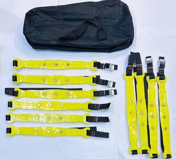 CAR UNIVERSAL TYRE SNOW CHAIN TIRE ANTI-SKID BELTS 10/PCS BAG SMALL MEDIUM LARGE