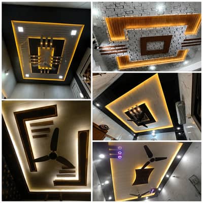 Gypsum ceiling 2by2-Pvc fancy ceiling-Pvc wallpanel-Wpc panel-Pu stone
