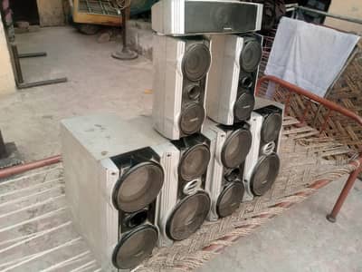 Panasonic speakers for sale in lahore full set ha