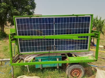 Solar folding stand 4 panal 585 watt