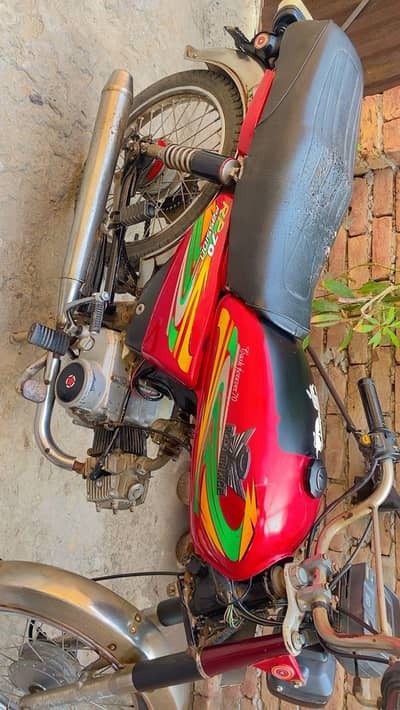 Road Prince 70cc Red Color 2022 Model