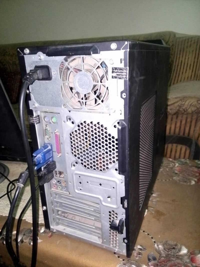 core 2 do CPU/ LCD 17" HP 3