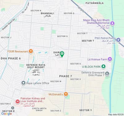 Residential Plot for Sale in DHA Phase 7 V Block | Prime Address