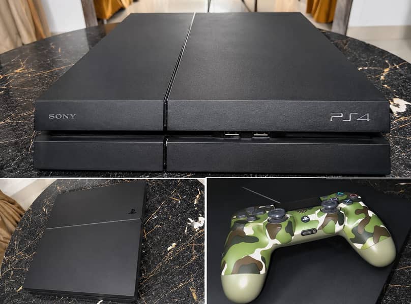 PS4 slim system software 13.50 with 1 controller 2