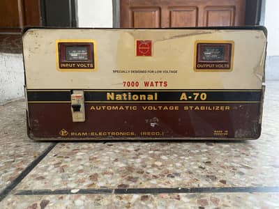 National copper 7000 watts stabilizer