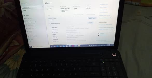 Toshiba | Core i7 | 8 GB Ram | 240 GB SSD | 3RD Gen |