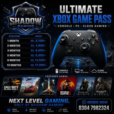 Xbox GamePass Ultimate