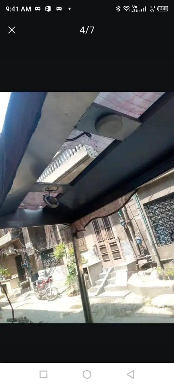 فاسٹ فوڈ سٹال / برگر شوارما کارٹ برائے فروخت | سٹین لیس سٹیل 5