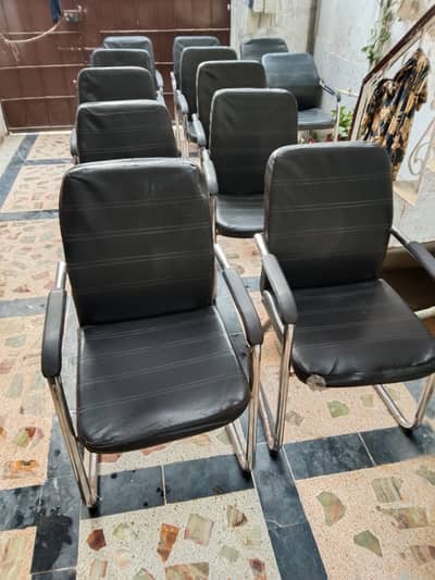 Set of 12 office chairs. Good condition