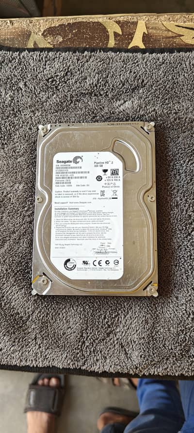 Seagate 350gb hard drive All ok hai