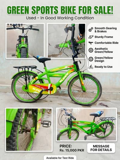 Original Super Company Bicycle - Mukamal Genuine & Used