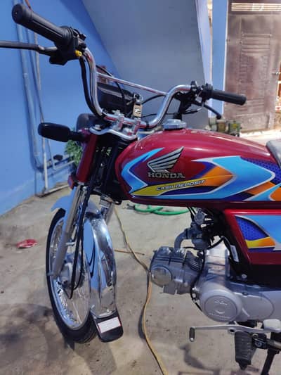 Honda CD 70 only 877 km drive