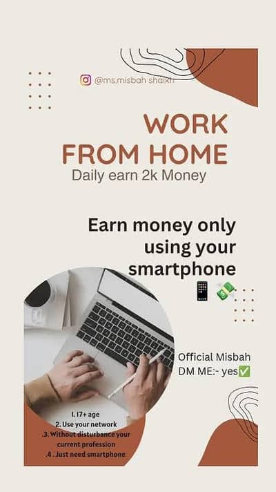 Online Work full trusted 100 % Earning Money  Ads Watching work