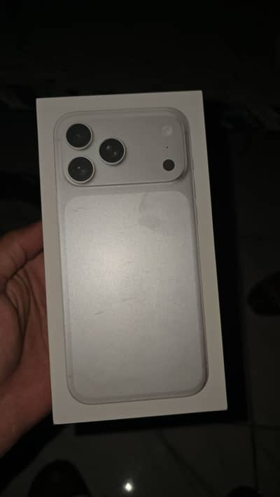 Apple Box Packed iPhone 17 Pro Max Silver 512 GB UK Variant